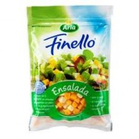 Queso especial ensalada en dados ARLA FINELLO bolsa 150 grs